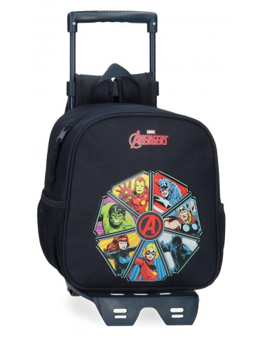 44920T1 ADAPT. BACKPACK  25CM.W/TROLLEY  AVENGERS TO THE POW